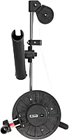 Scotty #1060 Depthking Manual Downrigger, Display Packed w/ Rod Holder, BLACK, Medium