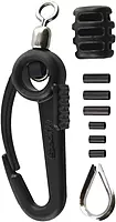 Scotty #1154 Terminal Kit with Snap, Black