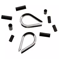 Scotty #1157 Stainless Steel Thimble Kit