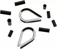 Scotty #1157 Stainless Steel Thimble Kit