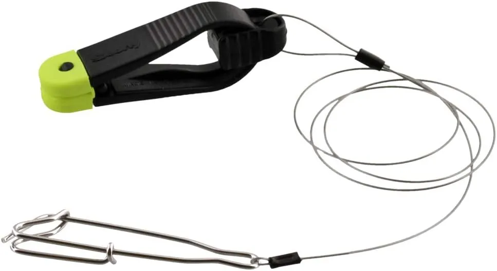 Scotty #1180 Mini Power Grip Plus Line Release, 18-Inch Leader w/ Cable Snap