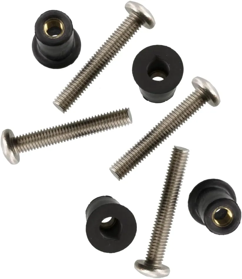Scotty 133-4 Well Nut Mounting Kit - 4 Pack