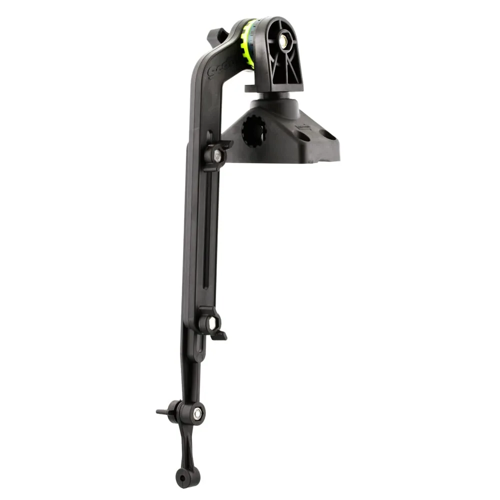 Scotty #140 Kayak/SUP Transducer Mounting Arm, Slip Disks Included, Fits All Scotty Post Mounts,Black