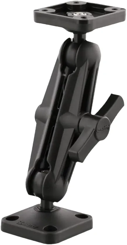 Scotty #150 Ball Mounting System with Universal Mounting Plate Black