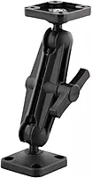 Scotty #150 Ball Mounting System with Universal Mounting Plate Black