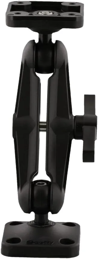 Scotty #150 Ball Mounting System with Universal Mounting Plate Black