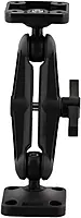 Scotty #150 Ball Mounting System with Universal Mounting Plate Black