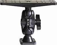 Scotty 173 2-1/4" Ball Mount with Fish Finder/Chart Plotter Plate