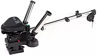 Scotty 2116 HP Depthpower Electric Downrigger 60" SS Telescoping Boom w/Swivel Base - Dual Rod Holder