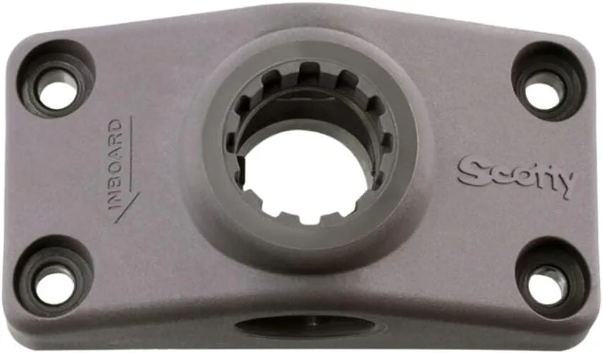 Scotty Rod Holder Mount - Combination Deck Or Side Mount