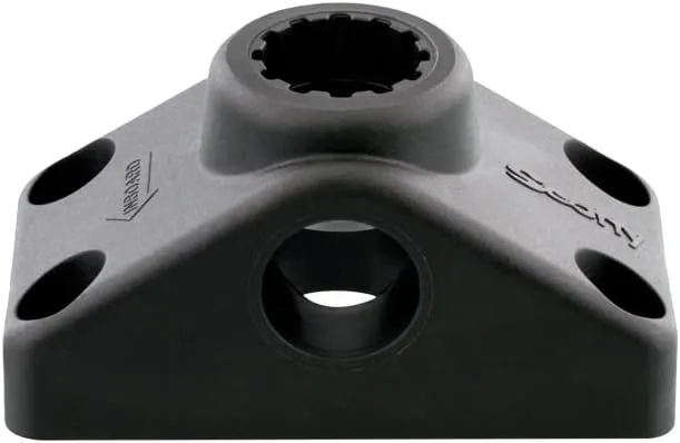 Scotty #241-BK Side Deck Mounting Bracket (Black) Black Small