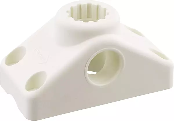 Scotty #241-WH Side/Deck Mounting Bracket (White)