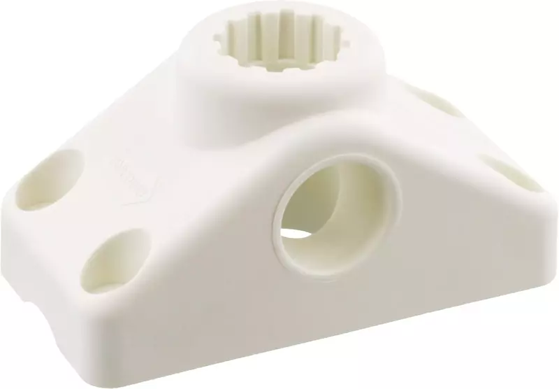 Scotty #241-WH Side/Deck Mounting Bracket (White)