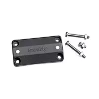 SCOTTY #242 Rail Mount Adapter for Side Deck Mount Black Small