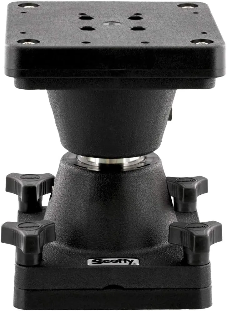 Scotty #2606 Downrigger Riser, 6-Inch, BLACK
