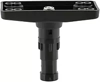 Scotty #272 Post Bracket Only for #269 & #270 Sounder Mount, black
