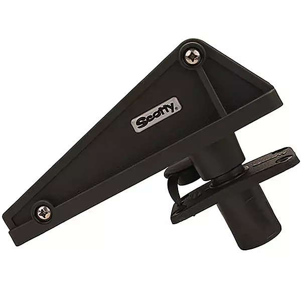 Scotty #276 Anchor Lock w/ #241 Side Deck Mount, Black