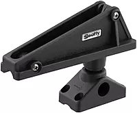 Scotty #276 Anchor Lock w/ #241 Side Deck Mount, Black