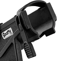 Scotty 280 Bait Caster/Spinning Rod Holder w/241 Deck/Side Mount - Black