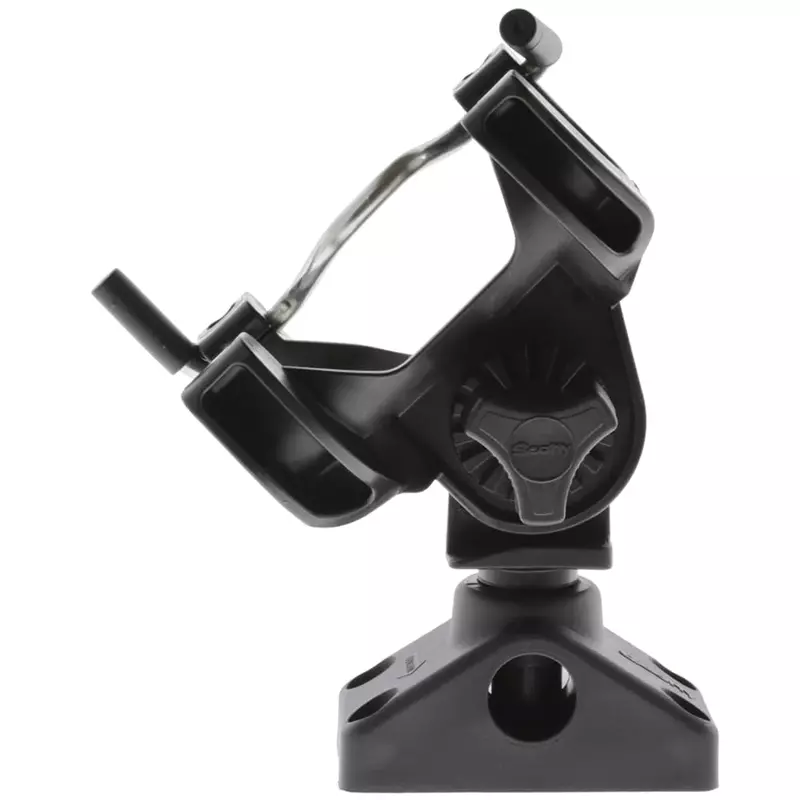 Scotty 290 R-5 Universal Rod Holder with 0241 Side/Deck Mount - Black