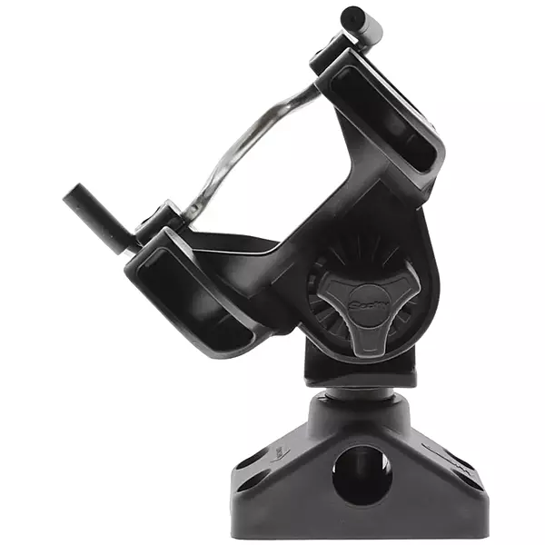 Scotty 290 R-5 Universal Rod Holder with 0241 Side/Deck Mount - Black