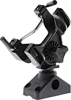 Scotty 290 R-5 Universal Rod Holder with 0241 Side/Deck Mount - Black