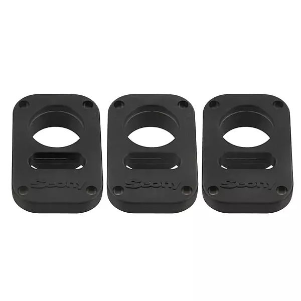 Scotty #3134 Downrigger Lock Set, 3-Pieces (Padlocks NOT Supplied),Black