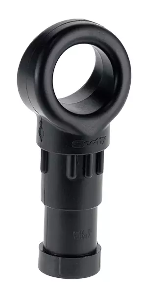 Scotty #327 Fender Ring (2 Per Pack) BLACK ,Small