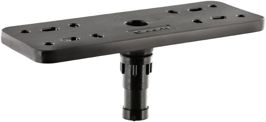Scotty 367 Universal Fish Finder Mount - Up to 9" Display, Black One Size