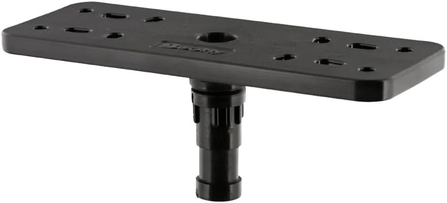 Scotty 367 Universal Fish Finder Mount - Up to 9" Display, Black One Size