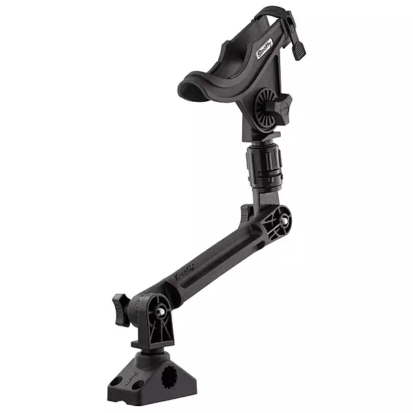 Scotty Baitcaster/spinning Rod Holder with Gear-head Mount Kit