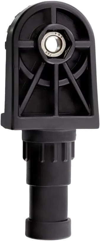 Scotty #412-BK Rod Holder Post Replacement (Black), One Size,Beige
