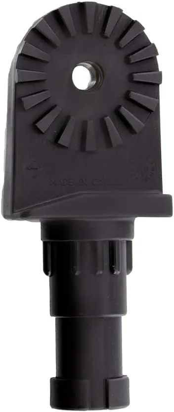 Scotty #412-BK Rod Holder Post Replacement (Black), One Size,Beige