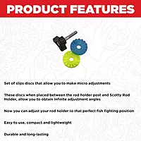 Scotty 415 Slip Disc Set, Black