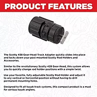 Scotty 438 Gear-Head Track Adapter