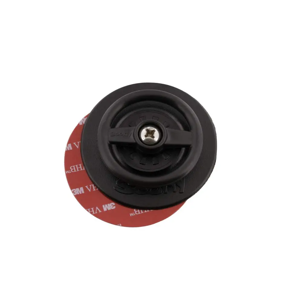 Scotty 443 D-Ring w/3" Stick-On Accessory Mount
