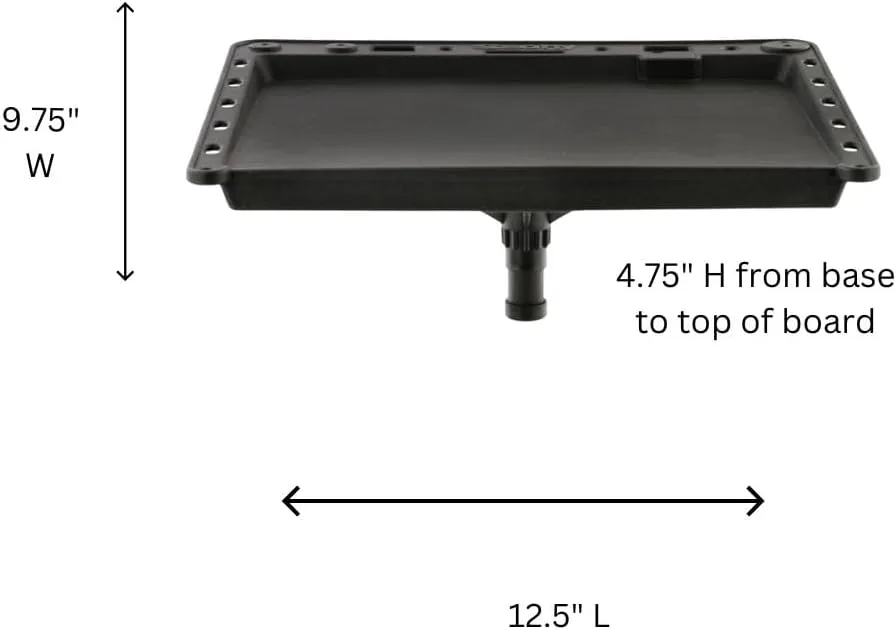 Scotty 455 Bait Board w/o Mount -Black
