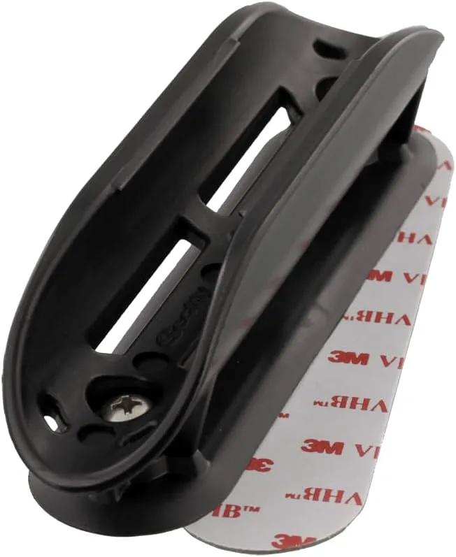 Scotty 0342-BK Glue On Mount C/W 0136 Paddle Clip