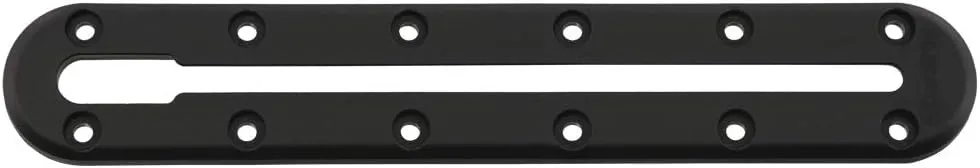 Scotty 440 Low Profile Track - Black - 8"
