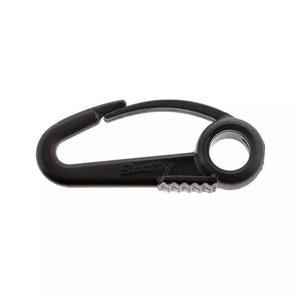Scotty #590-BK Nylon Snap Hook (Black) (6-Pack)