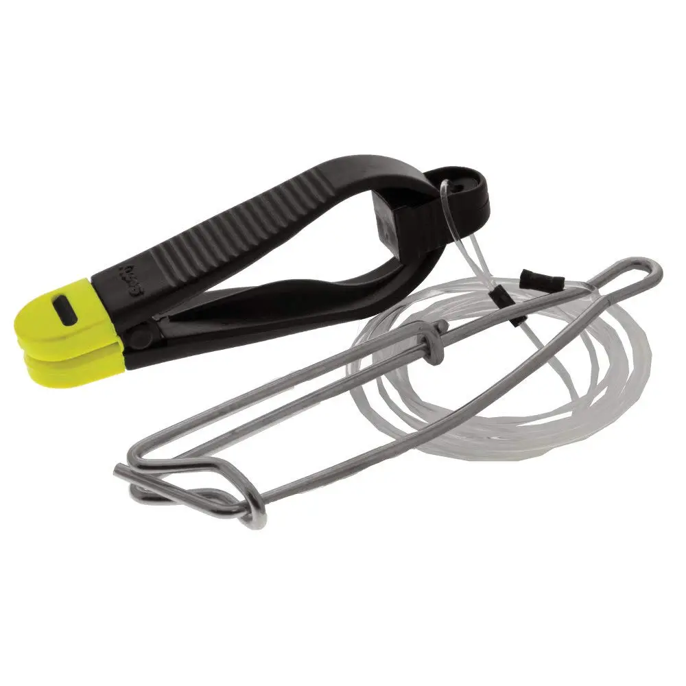 Scotty Power Grip Plus Release, Yellow, Braided, 12 lb 18"