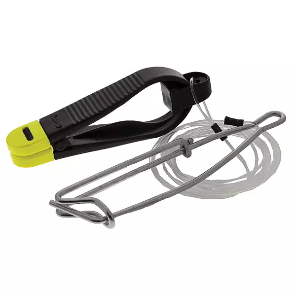 Scotty Power Grip Plus Release, Yellow, Braided, 12 lb 18"