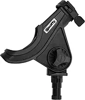 Scotty #279-BK Baitcaster/Spinning Rod Holder Without Mount, Black One Size
