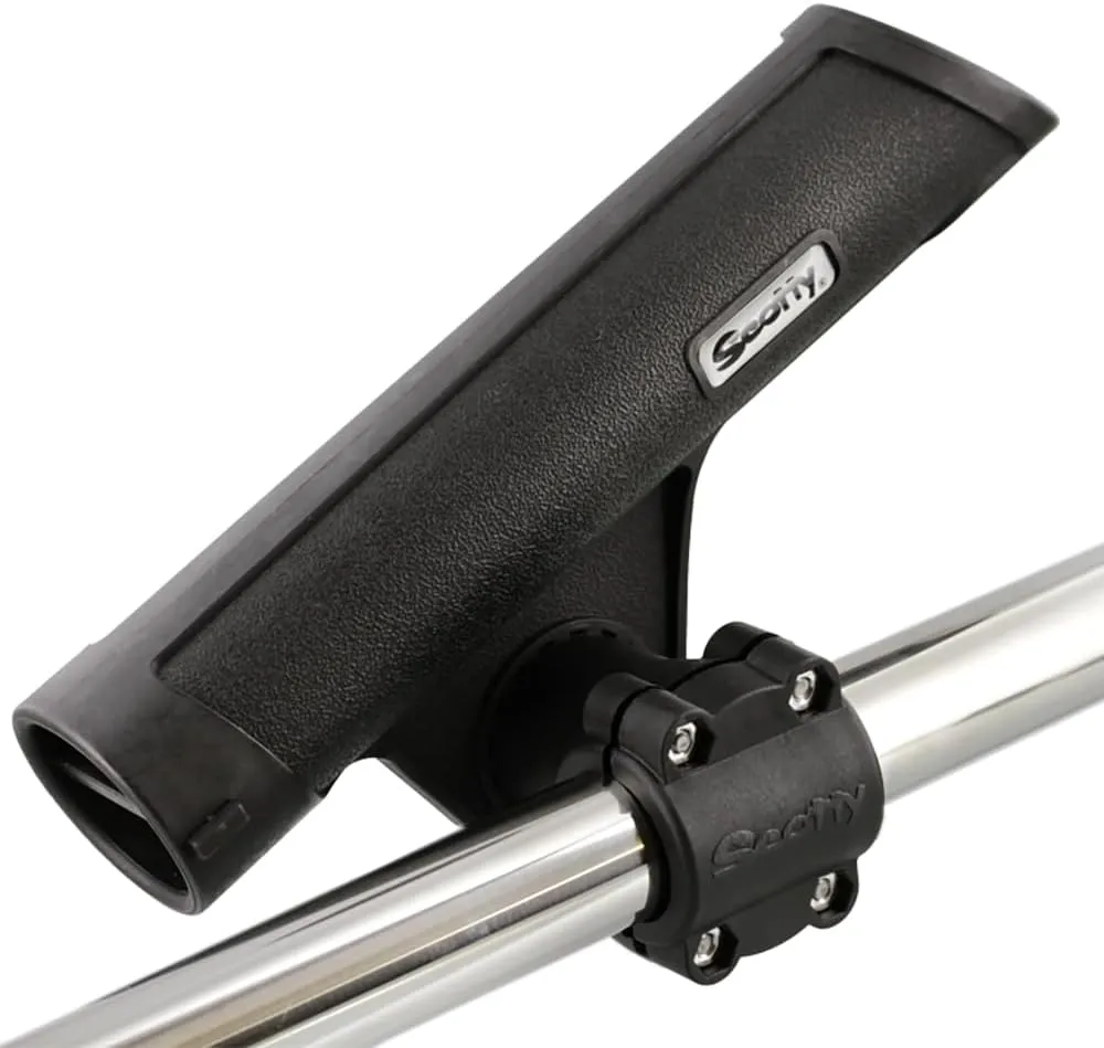 Scotty #358-BK Rodmaster II Downrigger Boom Rod Holder Black, 1.25"
