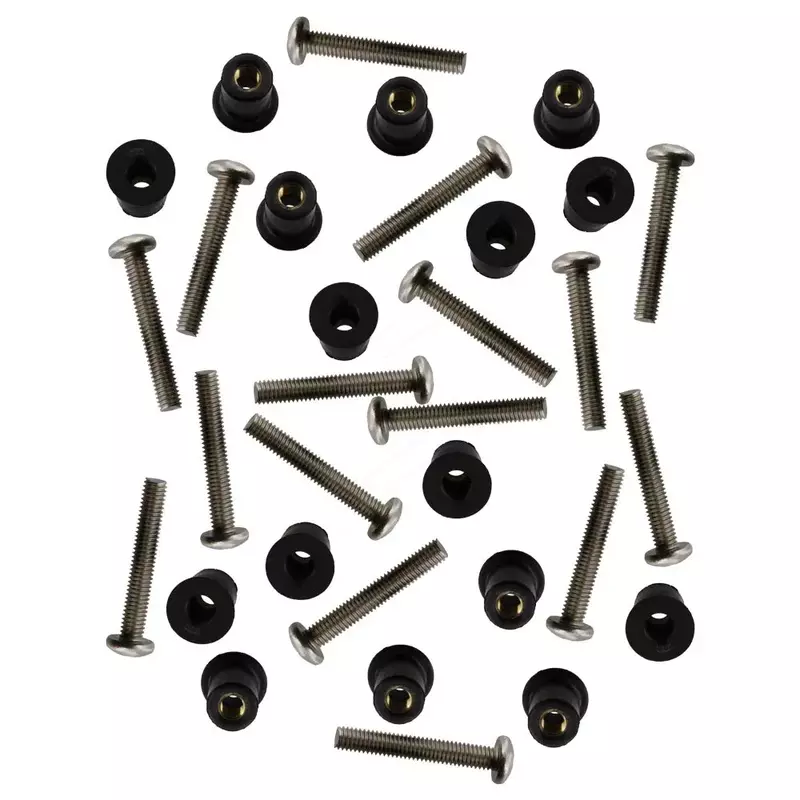 Scotty 133-16 Well Nut Mounting Kit - 16 Pack
