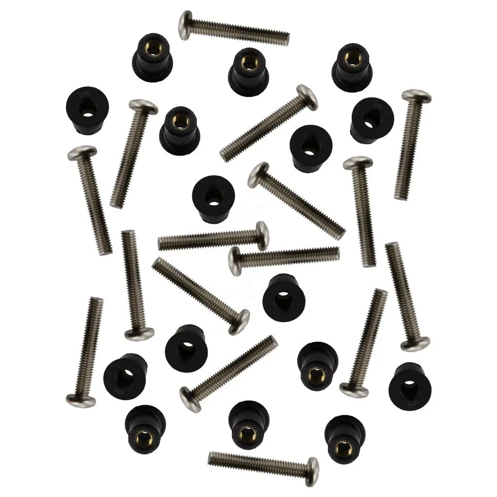 Scotty 133-16 Well Nut Mounting Kit - 16 Pack