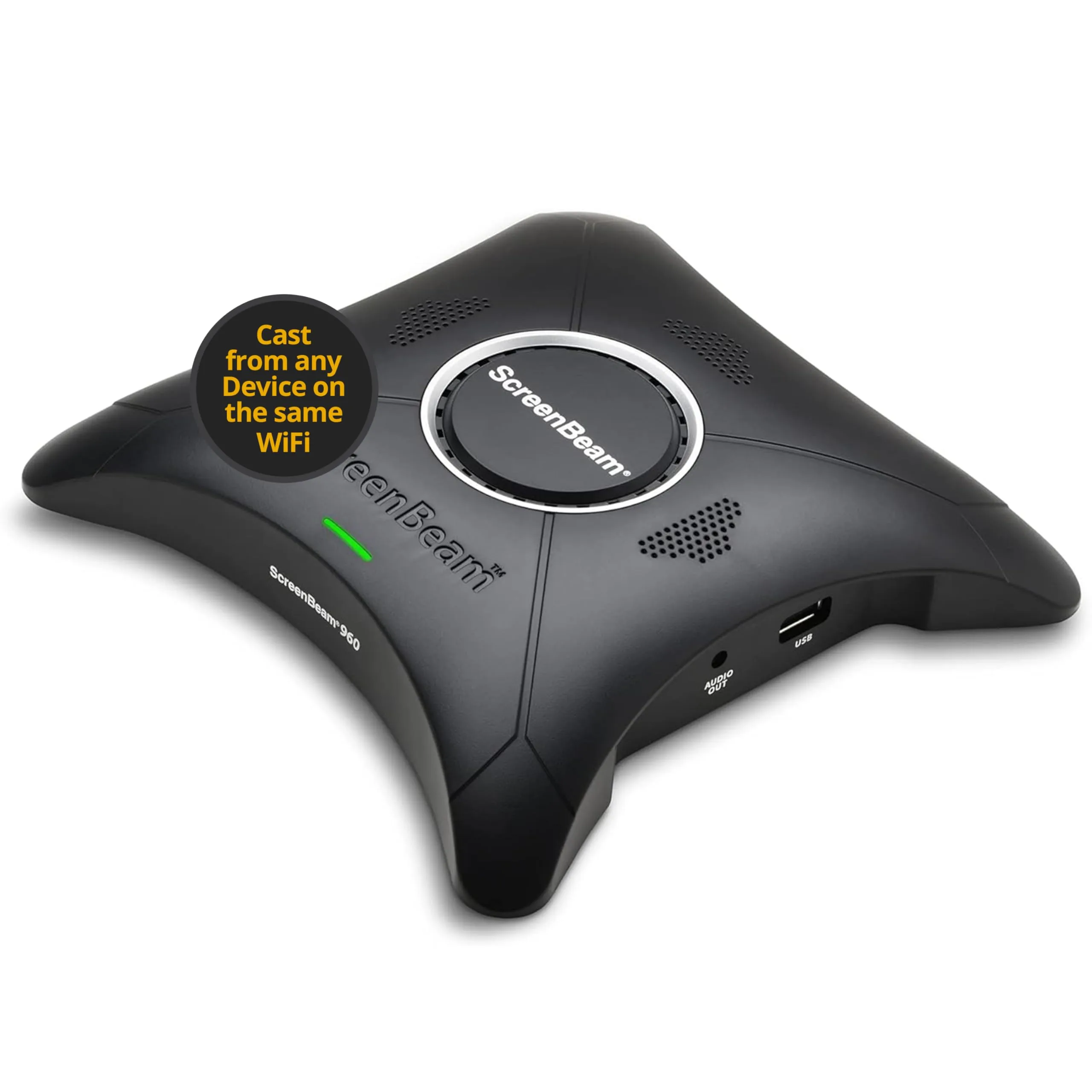 ScreenBeam 960 Wireless Display Receiver – Native Screen Mirroring, HDMI/USB