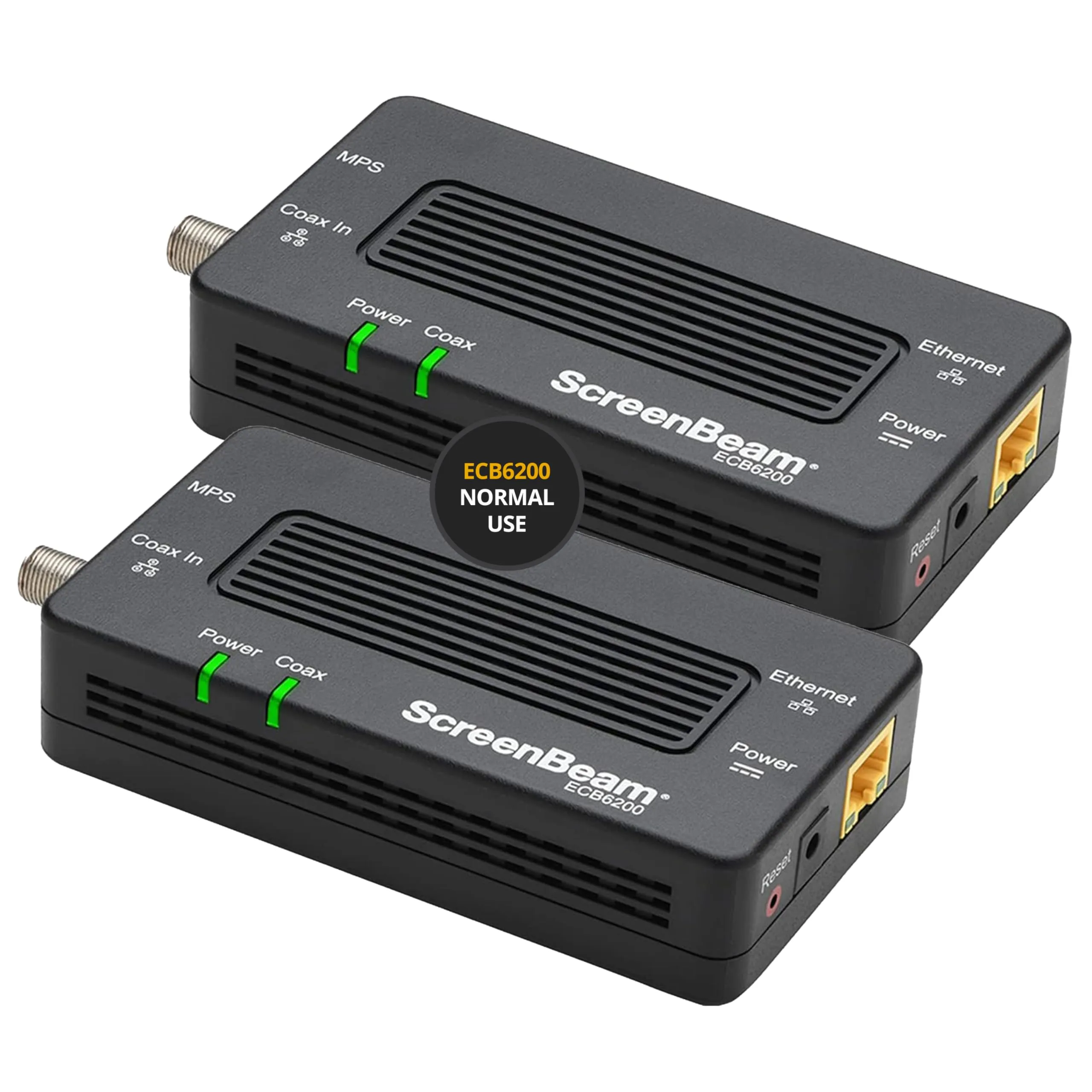 SCREENBEAM Bonded MoCA 2.0 Network Adapter (ECB6200) - Ethernet Over Coax