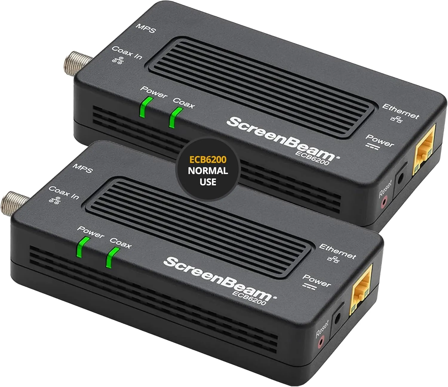 SCREENBEAM Bonded MoCA 2.0 Network Adapter (ECB6200) - Ethernet Over Coax