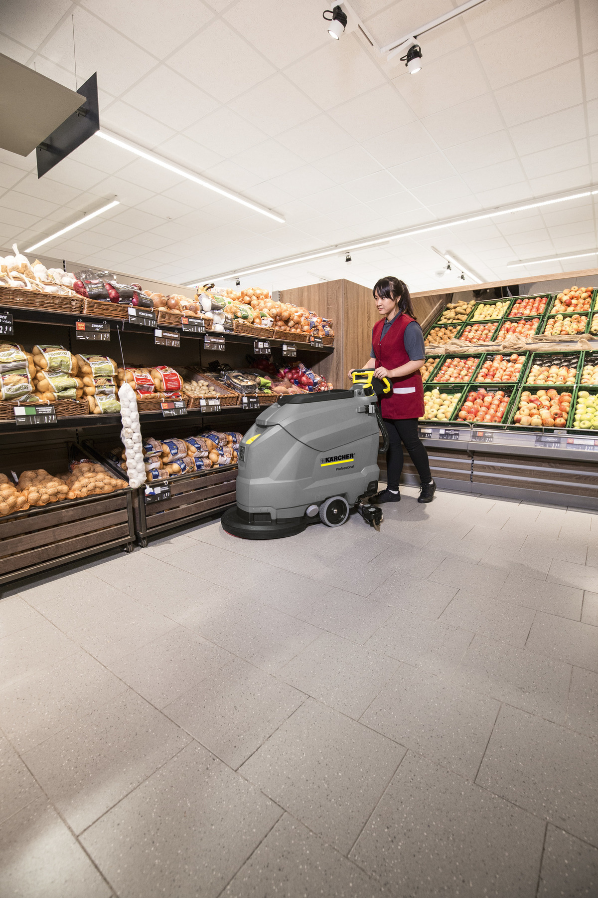 Karcher BD 50/50 C BP Classic Battery Operated Walk-Behind Scrubber Drier